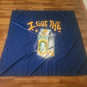 Chance the rapper fabric shower curtain